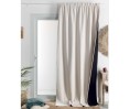 Rideaux ruflette isolant thermique et phonique Blanc cassé pour tringle portière 140 x 260 cm Rideaux ruflette isolant thermique et phonique Blanc cassé pour tringle portière 140 x 260 cm