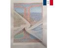 Rideaux Vitrages sur mesure en lin couleur écru Rideaux Vitrages sur mesure en lin couleur écru