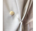 Embrasse aimantée MARBLE beige réversible rond ou carré