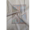 Voilage sur mesure gris avec rayure noire aspect lin (jusqu'à 320 cm de haut) PETIT STOCK Voilage sur mesure gris avec rayure noire aspect lin (jusqu'à 320 cm de haut) PETIT STOCK