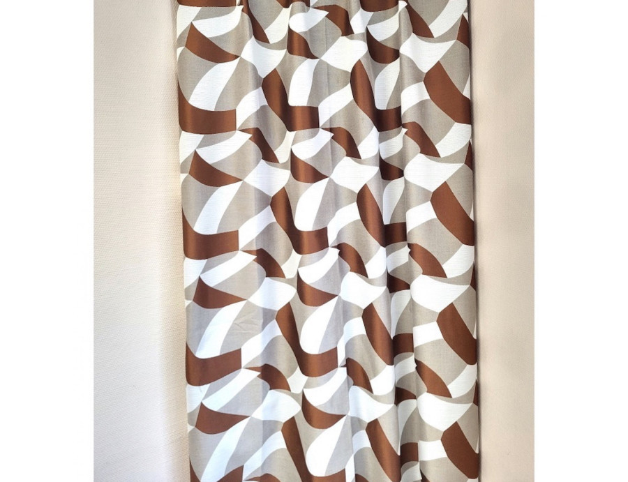 Rideau tamisant sur mesure Monet chocolat, Largeur 140 cm maximum Rideau tamisant sur mesure Monet chocolat, Largeur 140 cm maximum