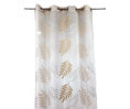 Voilage prêt à poser TROPICAL naturel 140 x 240 cm Voilage prêt à poser TROPICAL naturel 140 x 240 cm