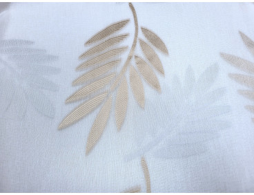 Voilage prêt à poser TROPICAL naturel 140 x 240 cm