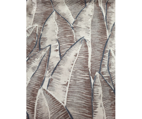 Tenture prêt à poser ZOE taupe 140 x 260 cm