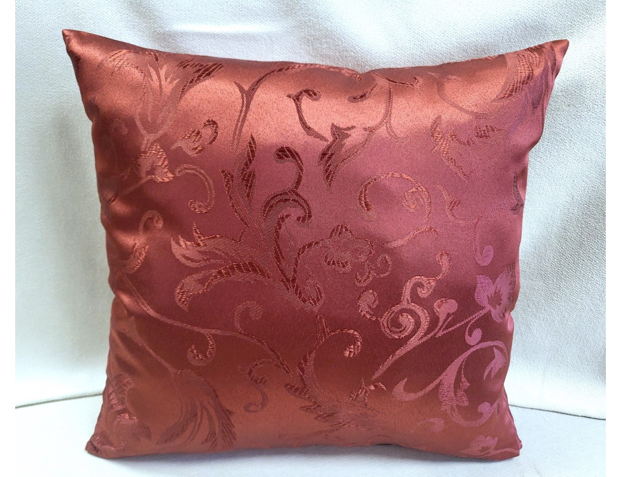 Housse de coussin Alexandre Bordeaux 40 x 40 cm