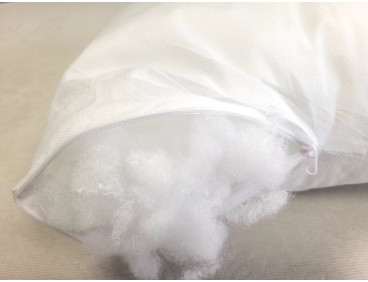 Coussin de garnissage blanc moelleux lavable