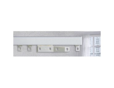 Rail chemin de fer Blanc, Boulet BER 24 x 16 avec tirage ficelle