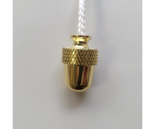 Gland de tirage chêne doré 28 mm, 33 gr
