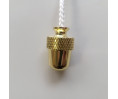 Gland de tirage chêne doré 28 mm, 33 gr