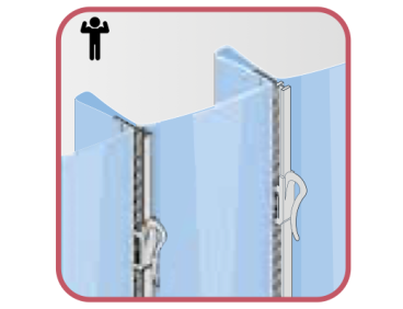 Agrafes Ajustable 95 Mm (Paquet De 10)