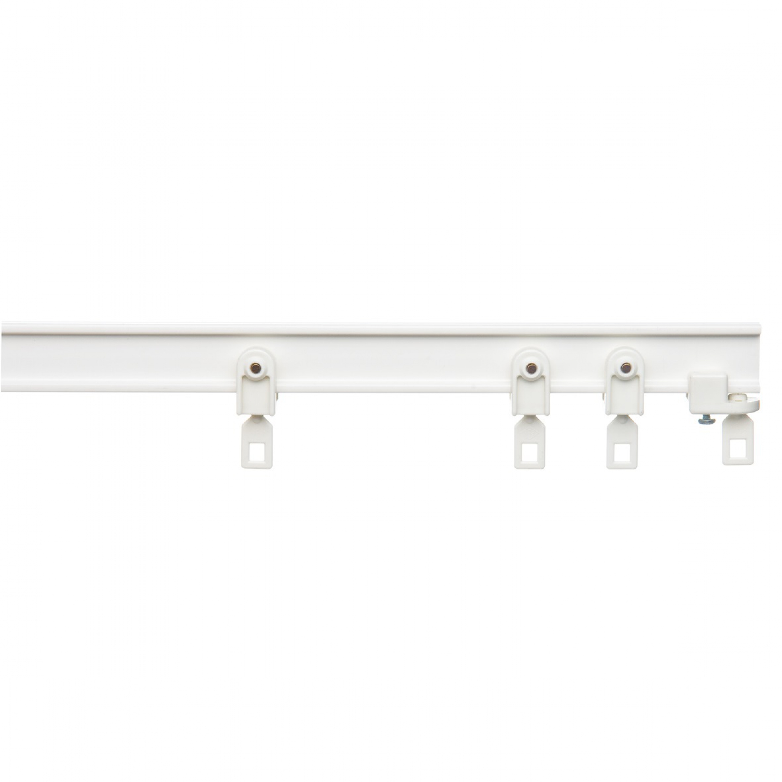 Rail rideau flexible Blanc - Au mètre